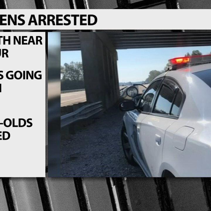 2 teens arrested in Seymour with fake guns and drugs after traffic stop